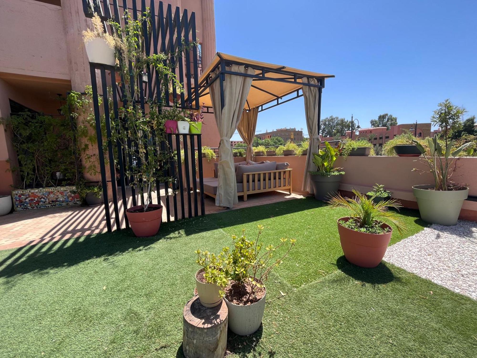 Apartmán Marrakech M Avenue Terrasse Jardin Marakéš Exteriér fotografie
